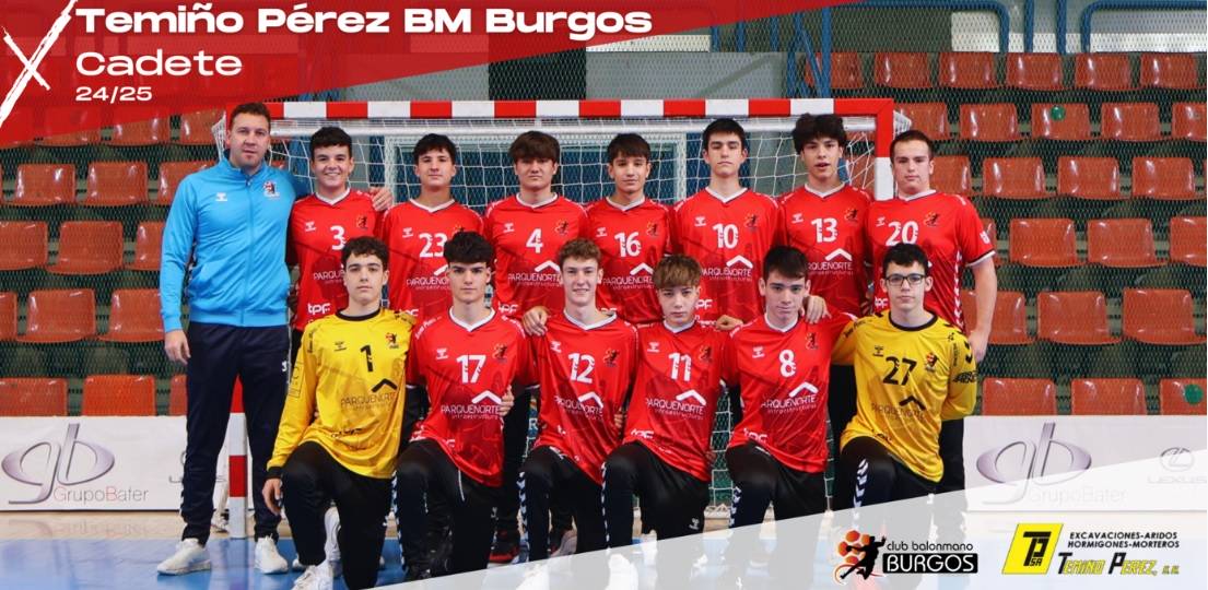 cadete balonmano Burgos